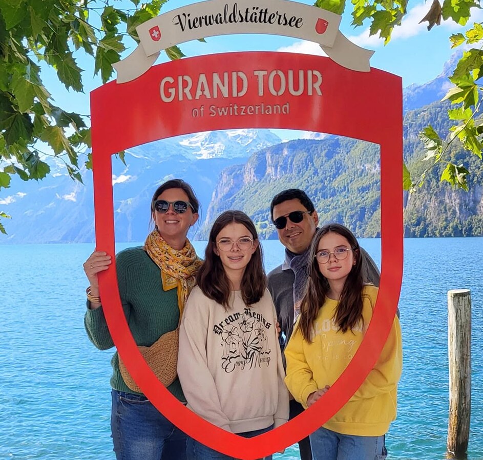 Notre famille en Suisse
